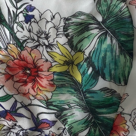 Torrid Sheer Floral Sun Dress with Crochet Spaghetti Straps & Trim - Picture 14 of 15